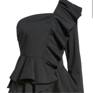 Leith Off The Shoulder Ruffled Blouse